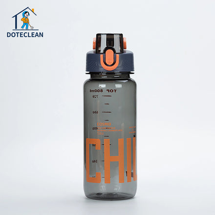Hot Sale 800ml Plastic Water Bottle Portable Sports Water Bottle Cup Travel Camp Outdoor Water Bottle for Drinking