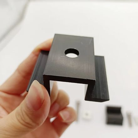 Unterkonstruktion PV Solar Clamp Solar Panel Mid Clamp Aluminum PV Components Framed Solar Panel Mid Clamp