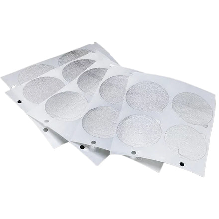 100PCS/PACK Customize Packaging Capsule Coffee Seals 45MM Refillable Pods Aluminum Foil Lids Seal Kit