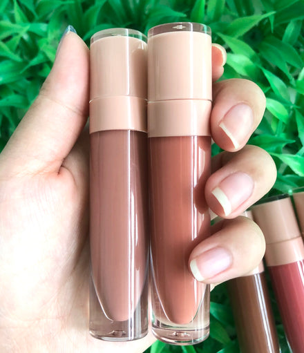 Cosmetics Supplier Long Lasting Waterproof Glossy Herbal Liquid Lip Gloss with Sunscreen and Private Label
