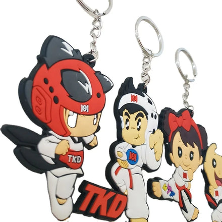 Mma Kickboxing Muay Thai Karate Bjj Taekwondo Boxing Martial Arts Keychain