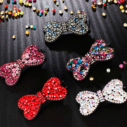 HX-317 New Arrival Full Diamonds Hair Pin Shinny Rhinestone Hair Barrette Fashion Girls Hair Clip
