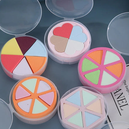 New Wholesale Makeup Egg Makeup Sponge Blender Triangle Powder Wet and Dry Powder Puff Cosmetic Cotton Cosmetic Tools