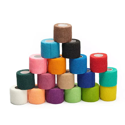 Non Woven Cohesive Bandage Wrap Colored Sports & Entertainment Bandage for Sports Protection