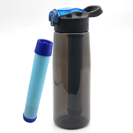 Best Selling Products 2026 BPA Free Water Filter Bottles for Camping Hiking and Travel