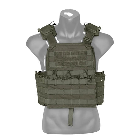 IDOGEAR MOLLE Paintball Hunting Vest Armor Plate Carrier Black Tactical Vest CPC Plate Carrier Vest