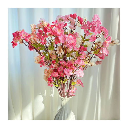 45 Head of Cherry Blossoms Decoration Mariage Artificial Flowers Decorative