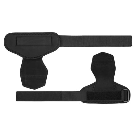 Sports Weight Lifting Wrist Support for Gym Workout Silicone Padding Great Hand Grip Fitness-Leather Padding