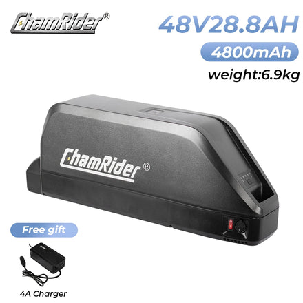 Chamrider Polly Lithium-ion Ebike Batteries 21700 36v 48v 52v 10S7P Battery Bataraidh Long Range Arrow Electric Bike Battery