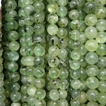 Wholesale Loose Beads Natural Stone Beads 8mm Natural Prehnite Stone Beads for Jewelry Making