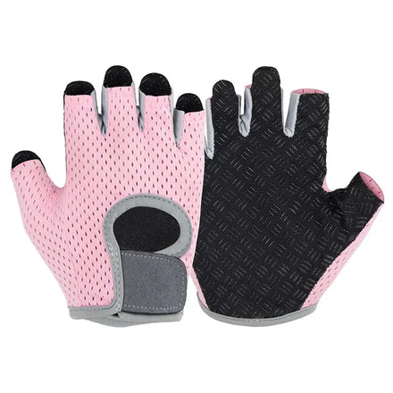 Breathable Weight Lifting Palm Protective Fingerless Workout Gym with Wrist Support Enhance Palm Protection