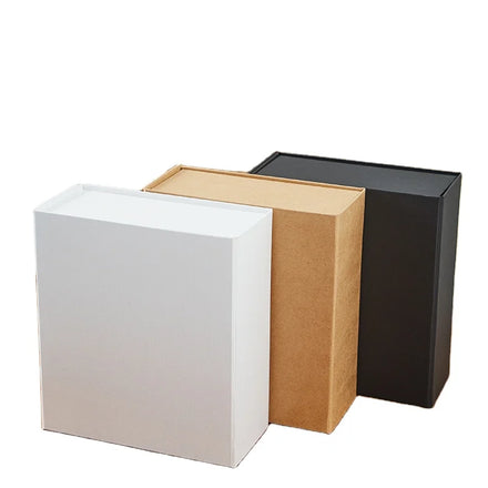 New Design Brown White Black Eco Friendly Carton Box Custom Luxury Magnetic Gift Paper Box Packaging