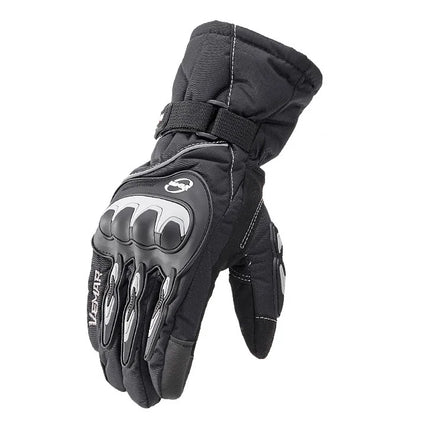 Winter Motorcycle Waterproof Gloves Male Touch Screen Riding Gloves Electric Bike Cold Insulation Windproof Motorcycle Gloves