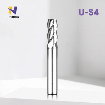 Cemented Carbide 4 Flutes AlCrSiN Coated 35 Helix Flat Square End Mill Universal Milling Cutter OEM/ODM