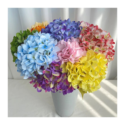 A Single Double Dragon Play Beads Hydrangeas Decoration Mariage Artificial Flowers Decorative