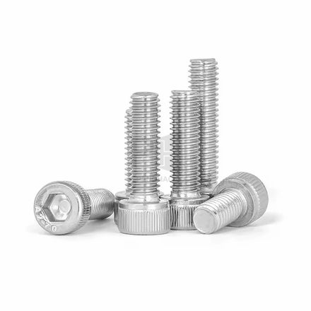 304 316 Stainless Steel M2 M2.5 M3 M4 M5 M6 M8 M10 M12 M16 Hex Socket Head Cap Screw Thread Metric Hexagon Allen Head Bolt