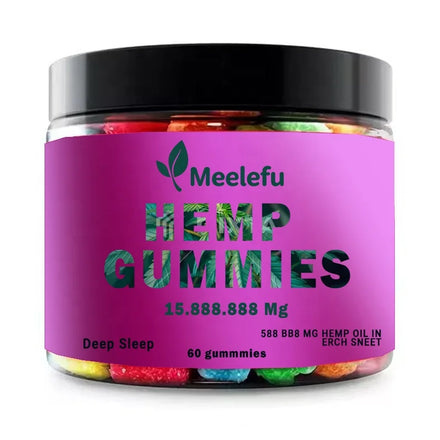 Private Label Hemp Gummies Ache Relief Sleep Wellness Luck Happy Gummy