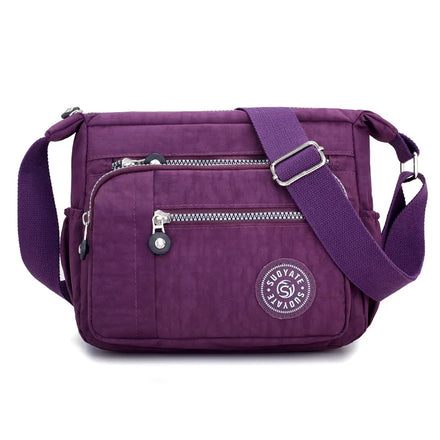 Factory Fashionable Women Large Capacity Portable Work Autumn Winter Waterproof Zipper Crossbody Single Shoulder Bag