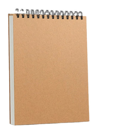B5 Printed Paper Spiral Notebook 10.5x7.5cm 100gsm UV Printing 80 Sheets for Drawing College School Office