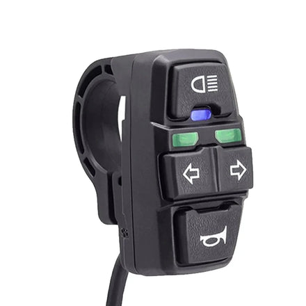 Intelligent MTB Electric Bicycle Accessories 48v/36v DC Cruise Turning Light Switch Frontlight Horn for Scooters ATV Tricycles