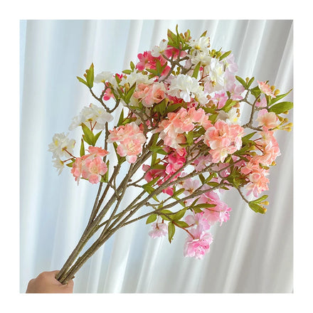 Over Glue Rod 26 Head Cherry Decoration Mariage Artificial Flowers Decorative