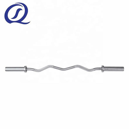 Hot Sale Eco-friendly Steel Silver Gym Barbell Set Weight Lifting Equipment From Gym