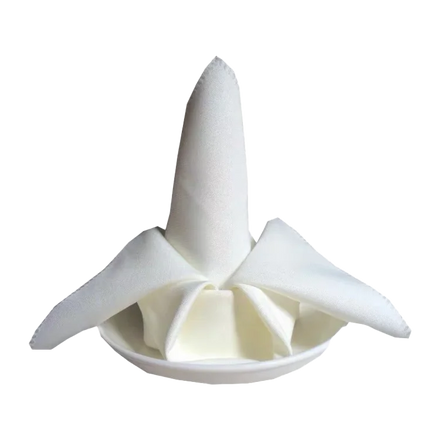 2025 Hot Selling Polyester Napkin Reusable Wedding Fancy Green Linen Restaurant Table Napkin for Party