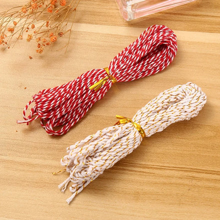 E-Magic 2023 Custom 2MM Cotton Cord String Rope Waterproof for Wedding Decoration Fast Shipping Ready Ship for Bags Garments