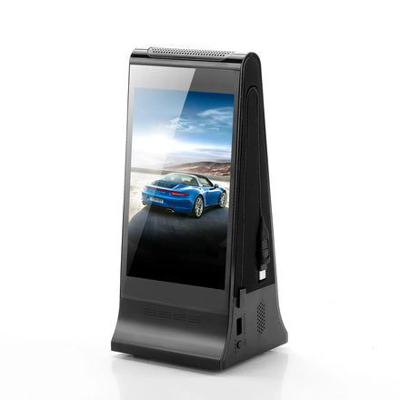 Tabletop 8 Inch Advertising Player Digital Signage Advertising Equipment Restaurant Menu Power Bank Phone Charging
