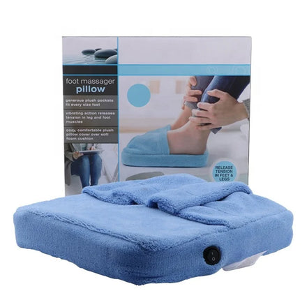Electric Foot Massager Work by Battery CE Quality Coral Fleece Fabric