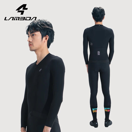 Breathable Windproof Reversible Plus Size Lightweight Seamless Long Sleeve Men's Cycling Jerseys Custom ODM Apparel