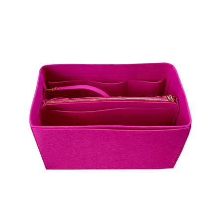 Wholesale Eco-Friendly Polyester Make-Up Purse Organizer Insert Bag for Handbag