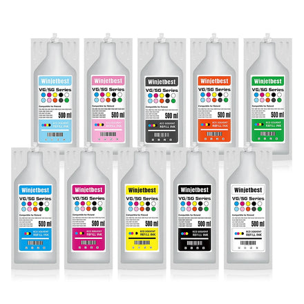 500ml Eco-solvent Truevis Ink Bag for Roland Truevis SG-300 SG-540 SG2-300 SG2-540 SG2-640 SG3-300 VG3-540 VG-540 VG-640 Printer