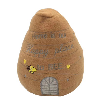 Fabric House Shape Doorstop with Pattern Home Decoration Accessories
