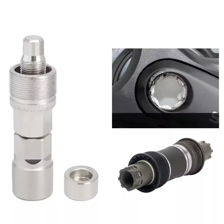 RIDERACE Bicycle Crank Extractor Removal MTB Bike Bottom Bracket Axis Remover Wheel Puller Bolts Crankset Pedals Repair Tools