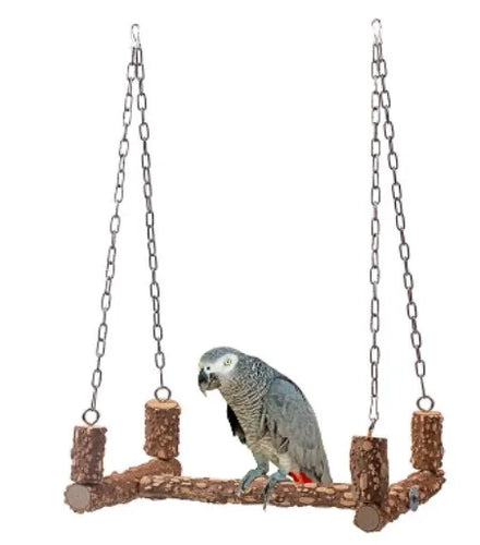 Wholesale Garden Nest Swing Big Iron Chain Wooden Big Parrot Hammock Swing