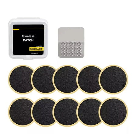 RIDERACE 10Pcs Bicycle Tire Patch Repair Tool MTB Road Bike Tyre Puncture Fast Repair Patch Inner Tire Repair Kit Accessories