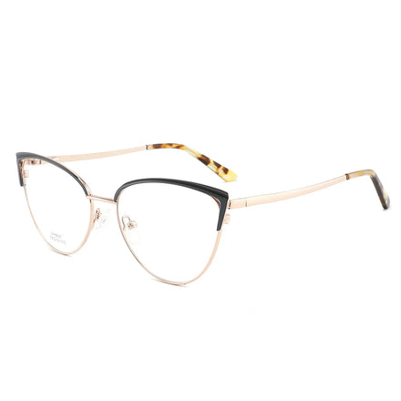 DH6627 Super Popular Cat Eye Design Glasses Metal Full Frame Ultralight Optical Glasses