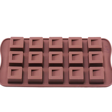 Hot Selling Hotel Bakery Soft Barking Tool Easy Clean Silicone Chocolate Molds
