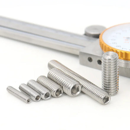 M2.5 M3 M4 M5 M6 M8 Metric Hex Socket Head Cup Point Set Screws Allen Head Grub Screw Stainless Steel Class 8