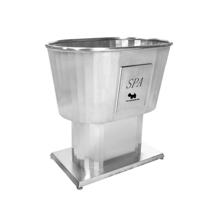 For Eco-Friendly Stainless Steel Luxury Foldable Dog Grooming Bath Tub for Pet Shops & Veterinary Hospitals