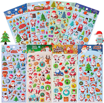 Colored 3D Stickers for Kids Toddlers Vivid Puffy Kids Stickers 600 Different Sheets for Boys Girls Teachers Reward Scrapbook