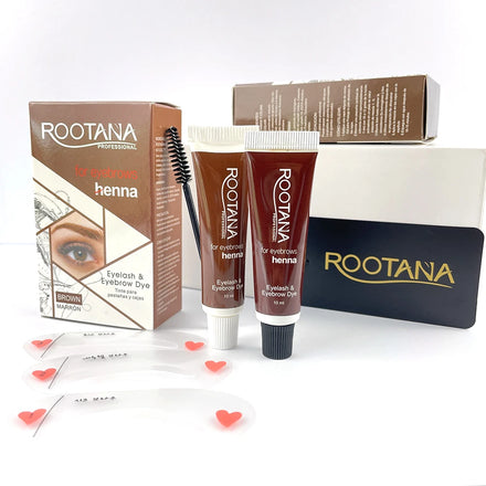 Semi Permanent Professional Waterproof Long Last Brow Tint Henna Lash and Brow Tint Custom Eyebrow Tinted Brow Gel Private Label