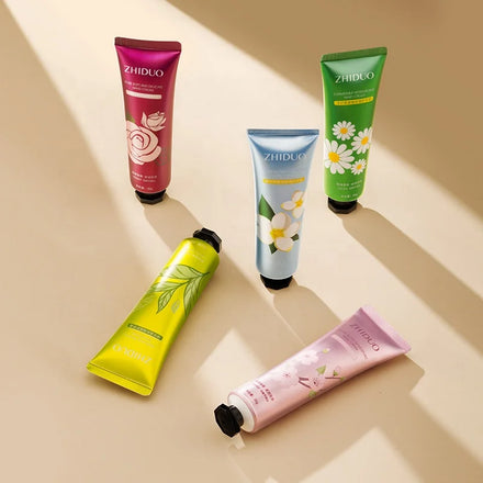 Factory Price ZHIDUO Natural Fruit Plant Anti-Chapping Brightening Skin Deep Hydrating Moisturizing Soft Hand Cream