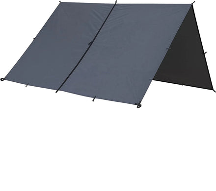 Woqi Ripstop PU 3000mm Waterproof Hammock Rain Fly Tent Sun Shelter Camping Tarp for Outdoor