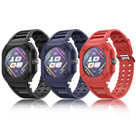 Factory Sale Soft Silicone Tpu Strap Integrated With Protective for Huawei Watch GT Cyber