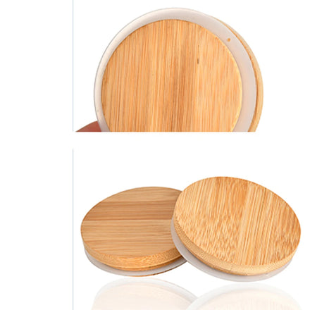 Wholesale Eco-Friendly Bamboo Seal Liner Lids 7cm-11cm for Candle Jars