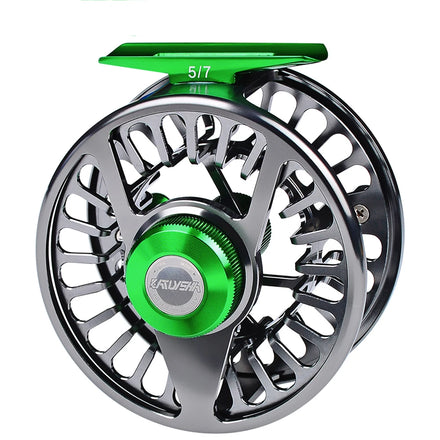 Aluminum 3+1 BB Fly Fishing 5/7 7/9 9/10 WT Wheel Classic Fly Fishing Reel CNC Machine Right & Left Handle Fly Reel