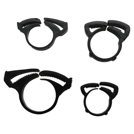 Garden Irrigation Water Hose Pipe Fix Fastener DN16 DN17 DN20 DN25 Tube Fastening Clips Plastic Hose Clamp