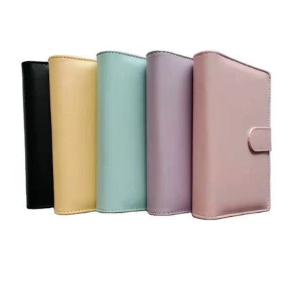 Classic Stock Factory Low MOQ A5 A6 Money Wallet Diary Notebook Ring Binder Budget Binder With Cash Envelopes